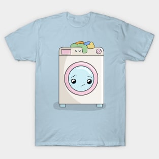 Kawaii Washing Machine T-Shirt